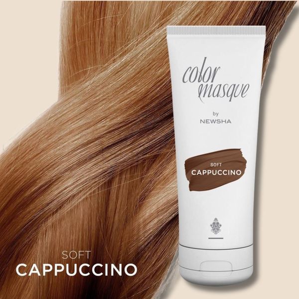 NEWSHA COLOR MASQUE SOFT CAPPUCCINO. КОЛЬОРОВА МАСКА М'ЯКЕ КАПУЧІНО  NE-31 фото