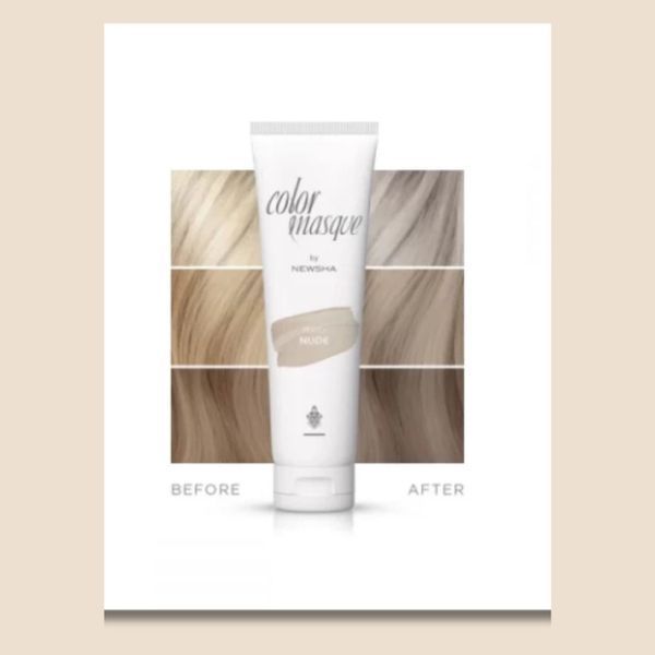 NEWSHA COLOR MASQUE PEARLY NUDE. КОЛЬОРОВА МАСКА ПЕРЛАМУТРОВИЙ НЮД NE-33 фото